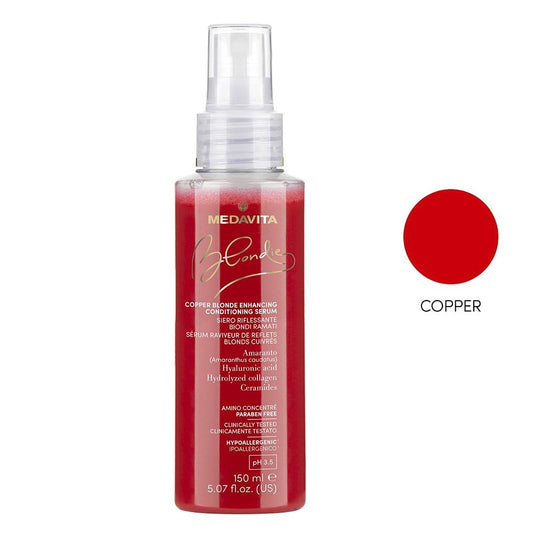 Spray de condiționare, iluminator, ideal pentru părul blond cu nuanțe de cupru