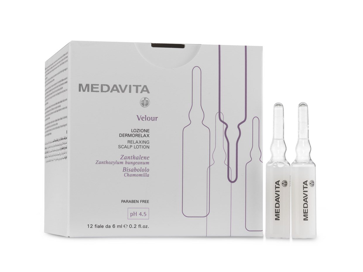 Loțiune de relaxare pentru scalpul iritat